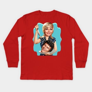 The Brady Bunch - Mike and Carol Kids Long Sleeve T-Shirt